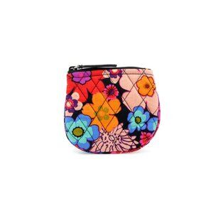 Vera Bradley Floral Fiesta Zip Coin Purse